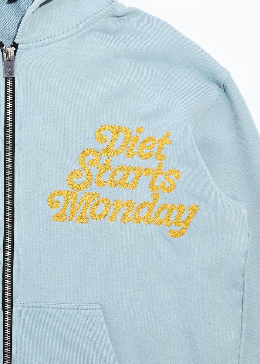 No Feelings Chainstitch Zip